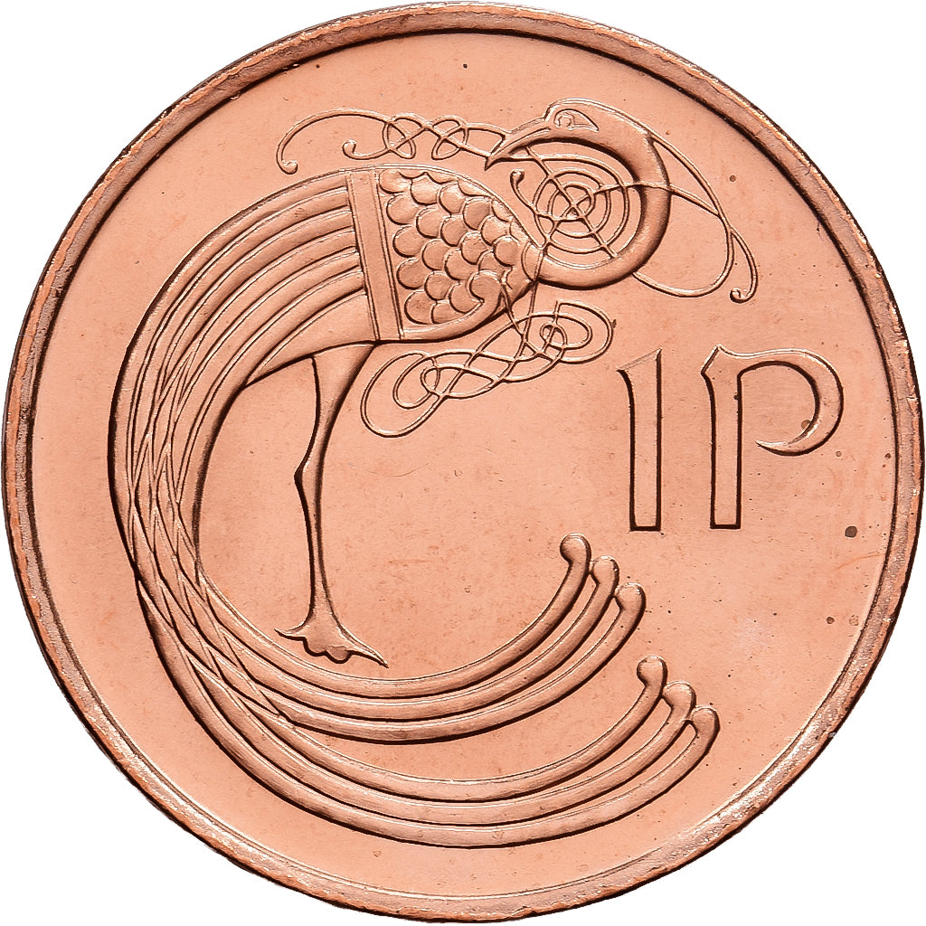 REPUBBLICA D’IRLANDA, 1 Penny, 2000, Dublin, Acciaio placcato rame, FDC