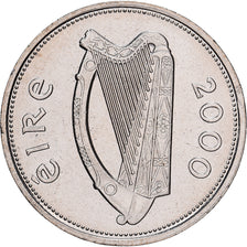 REPÚBLICA DA IRLANDA, 1 Pound, Millennium, 2000, Dublin, Cupronickel