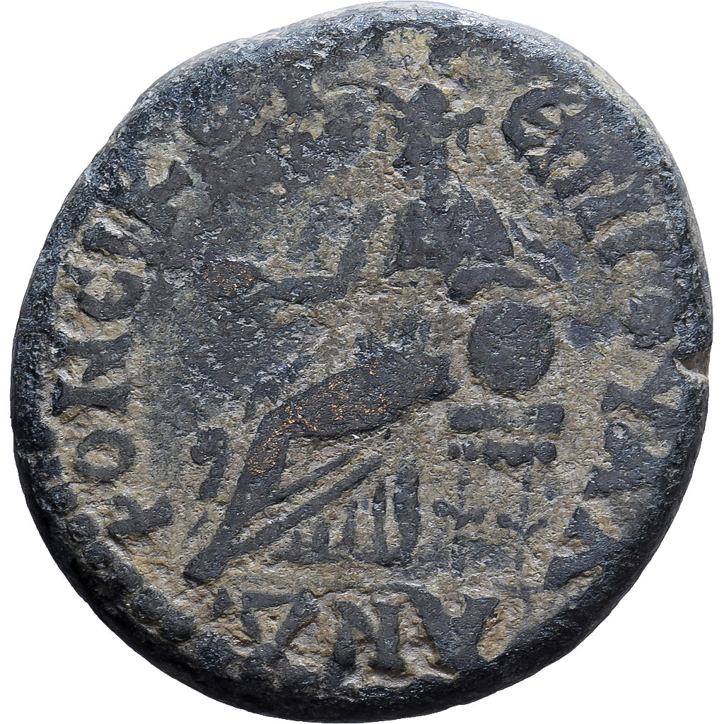 Lydie, Æ Unit, 117-161, Sala, Bronze, TB, RPC:III, 2443