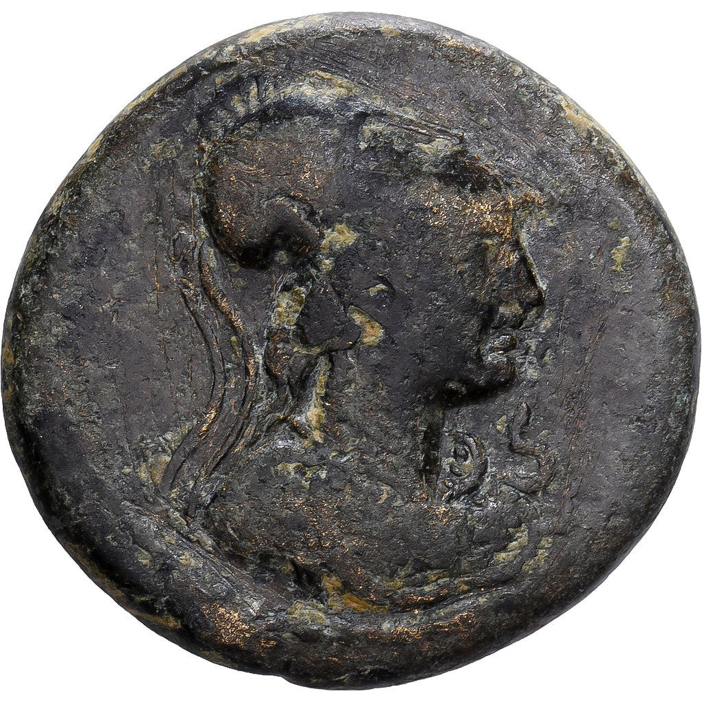 Lydie, Æ Unit, 98-117, Sala, Bronze, TB, RPC:2438
