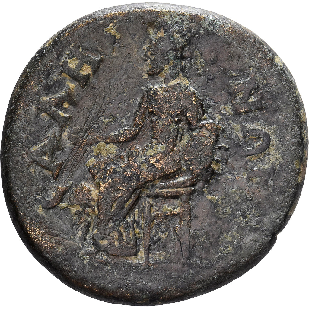 Lydie, Æ Unit, 98-117, Sala, Bronze, TB, RPC:2438