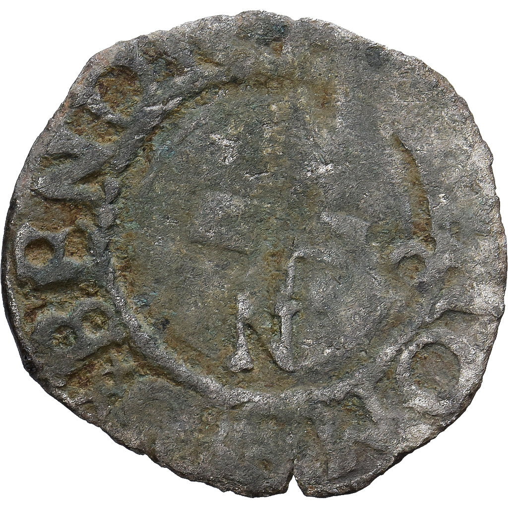 France, François Ier, liard à l'F et à la croisette, 1515-1547, Montpellier