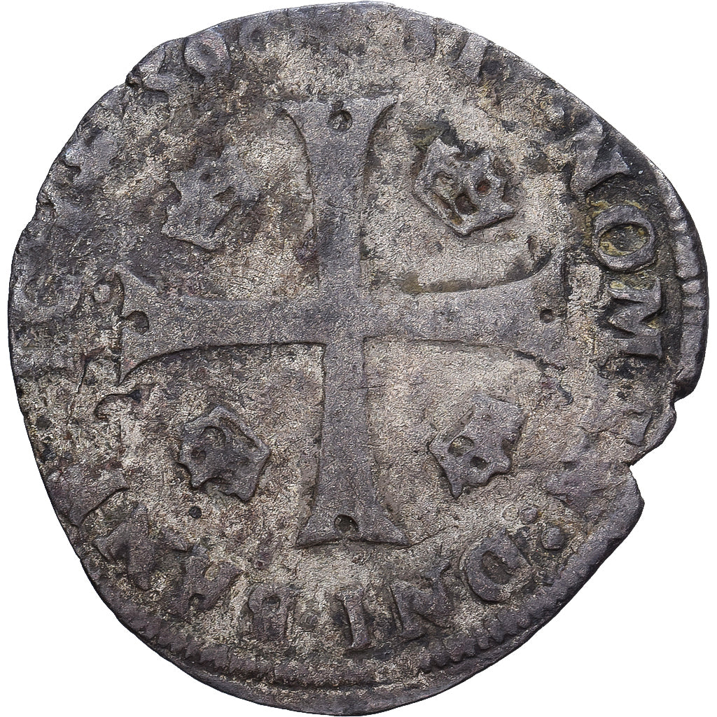 Frankrijk, Henri IV, Douzain aux deux H, 1596, Paris, Billon, FR, Gadoury:551