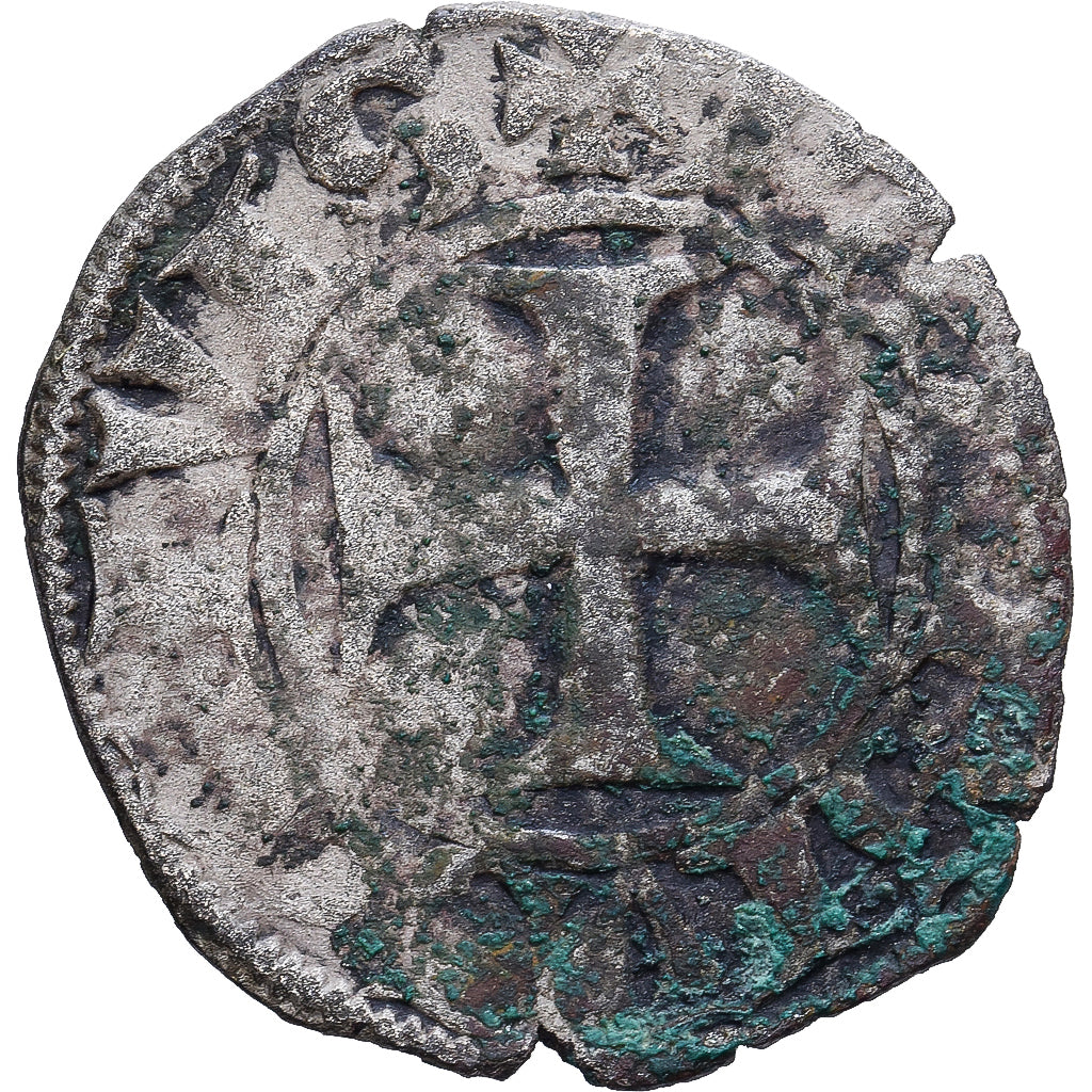 Francia, Charles V, Denier Parisis, 1385, Biglione, B+, Duplessy:366