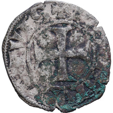 Francja, Charles V, Denier Parisis, 1385, Bilon, F(12-15), Duplessy:366