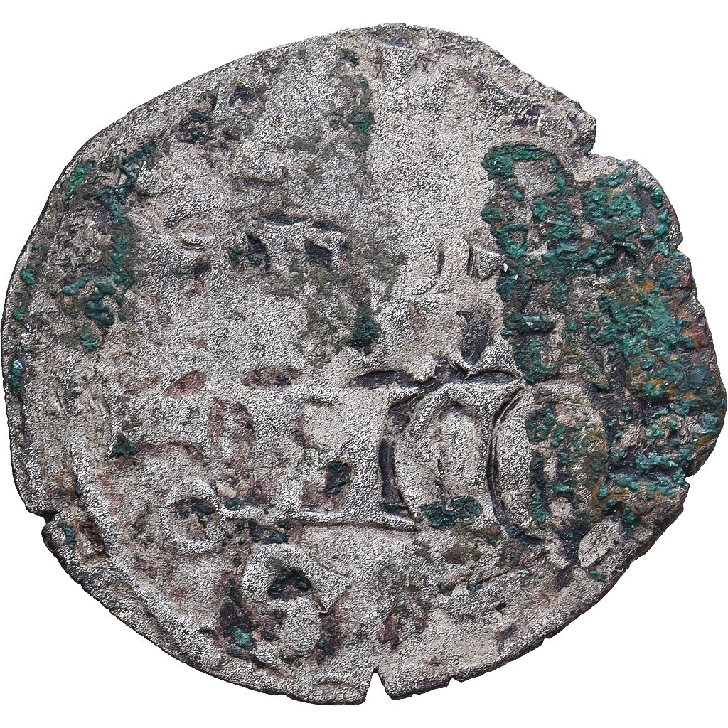 Francia, Charles V, Denier Parisis, 1385, Biglione, B+, Duplessy:366