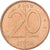 Belgique, Albert II, 20 Frank, 2000, Bruxelles, Laiton de Nickel, FDC, KM:192
