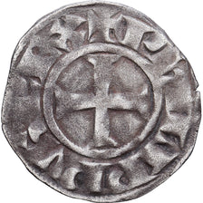 França, Philip IV, Denier Tournois, 1290-1295, Tours, Prata, VF(30-35)