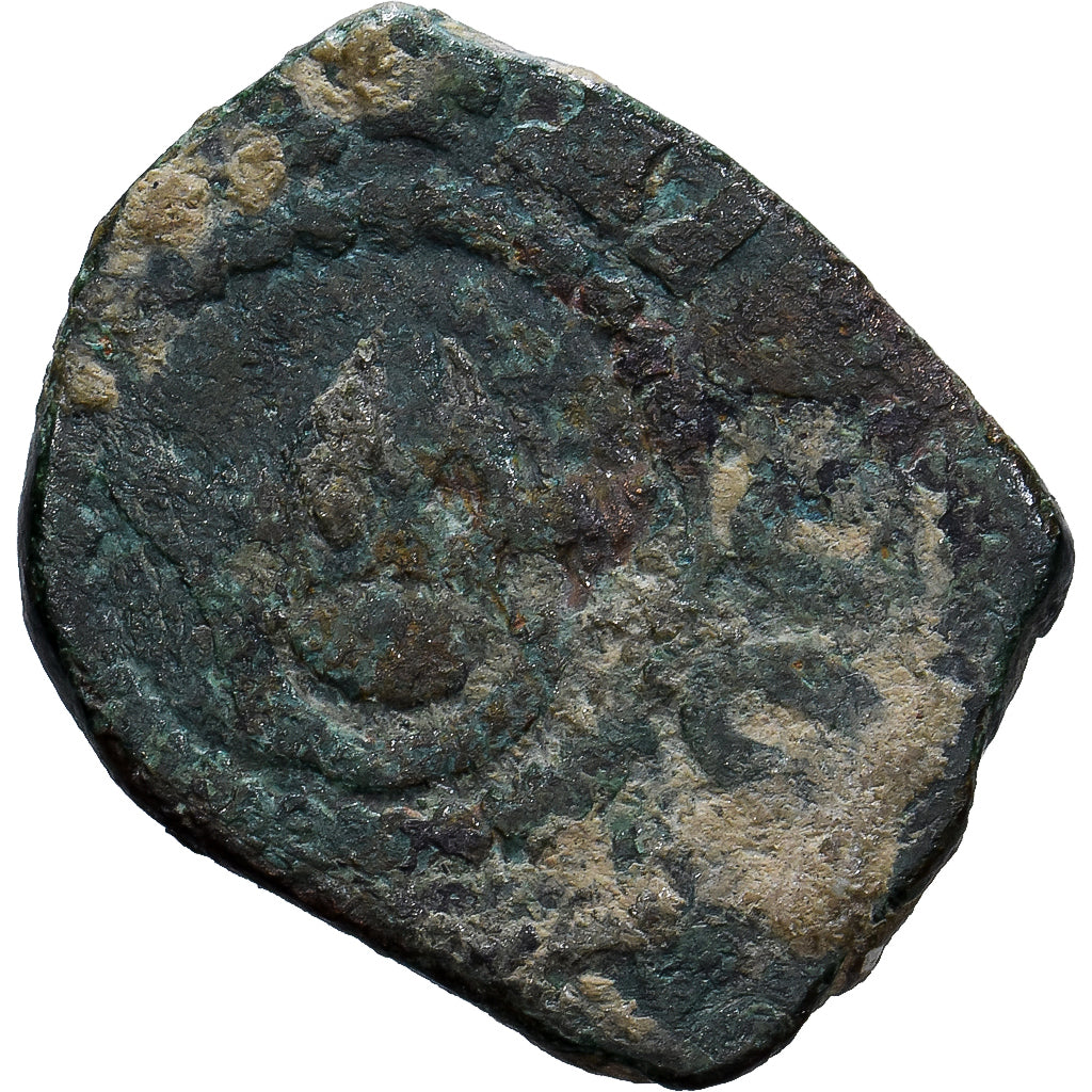 France, Louis XI, Obole tournois, 1467, Billon, F(12-15), Duplessy:565
