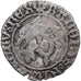 França, Charles VIII, Liard au dauphin, 1488, Tournai, Lingote, VF(30-35)
