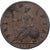 Royaume-Uni, George II, 1/2 Penny, 1753, Londres, Cuivre, TTB+, Spink:3719