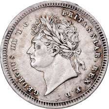 Reino Unido, George IV, 2 Pence, Maundy, 1829, London, Prooflike, Prata, MS(63)