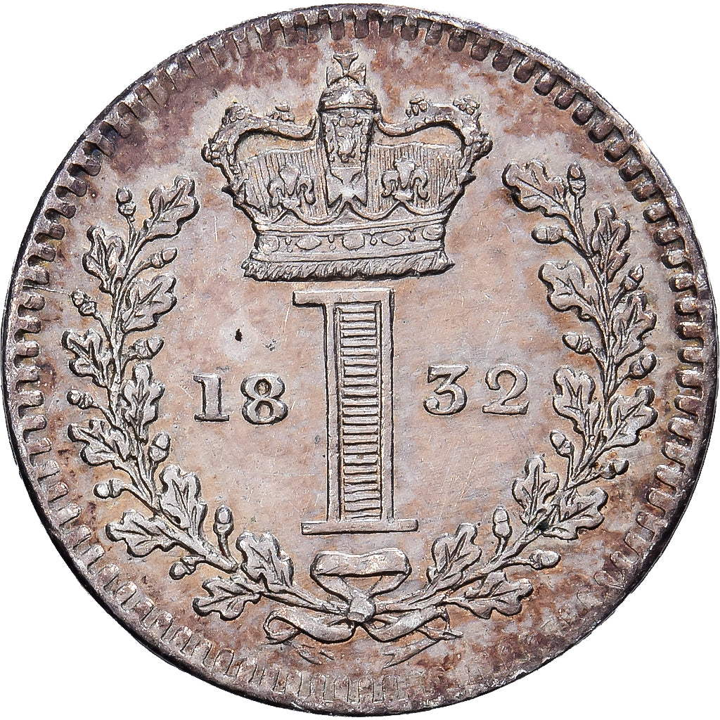 Verenigd Koninkrijk, William IV, 1 Penny, Maundy, 1832, London, Prooflike