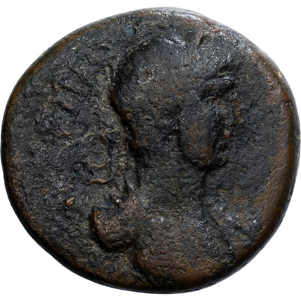 Coríntia, Hadrian, Æ Unit, 117-138, Corinth, Bronze, F(12-15)