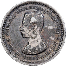 Tailândia, Rama V, 1 Salung, (1876-1900), Prata, EF(40-45)