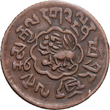 Tibete, 5 Skar, 1918-1922, Cobre, AU(50-53)