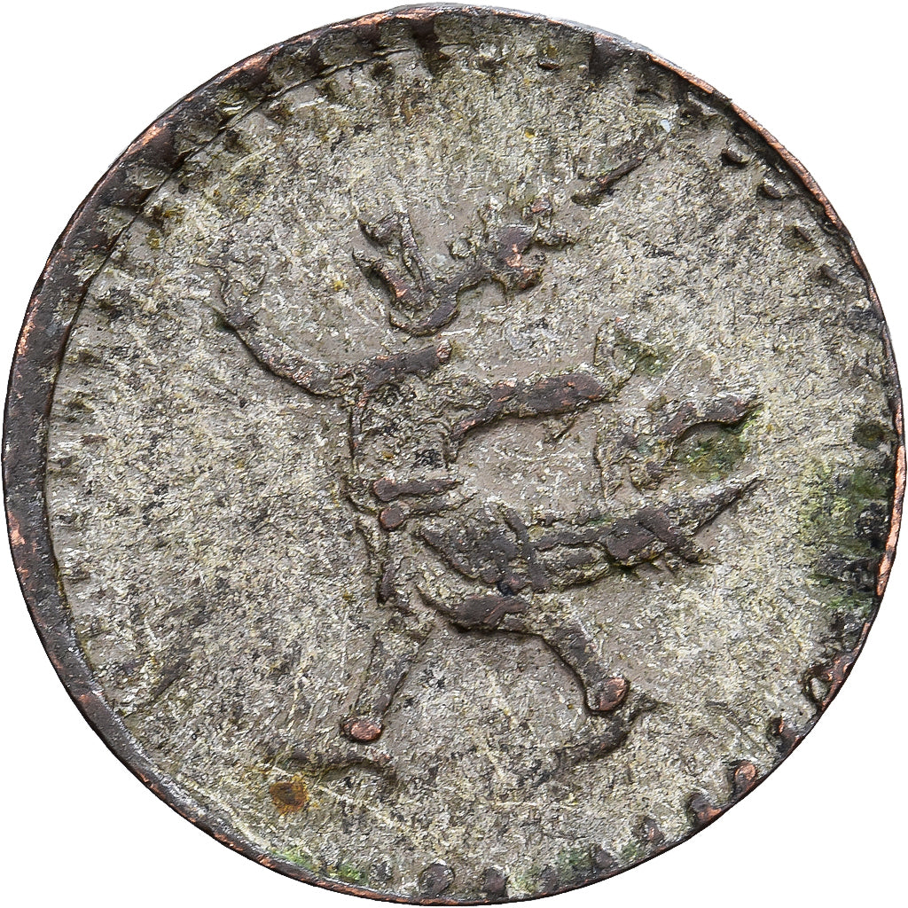 Cambodge, Norodom Ier, 2 Pe, 1/2 Fuang, 1880, Argent, TTB
