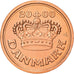 Dinamarca, Margrethe II, 50 Öre, 2000, Copenhagen, Bronce, FDC, KM:866.2