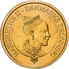 Denmark, Margrethe II, 20 Kroner, 2000, Copenhagen, Bronze-Aluminium, MS(65-70)