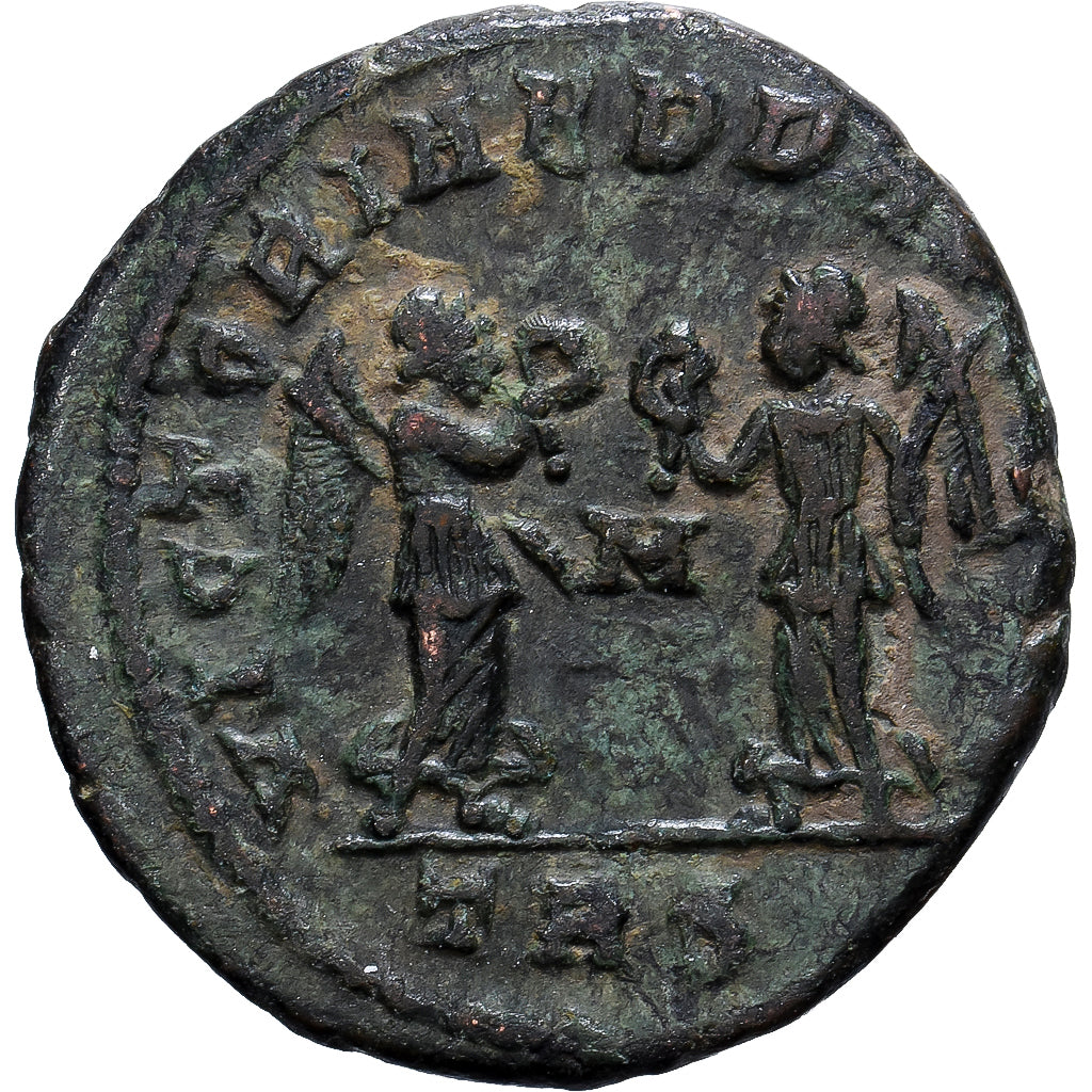 Roman Empire, Constans, Æ Unit, 347-348, Trier, Bronze, S+, RIC:182