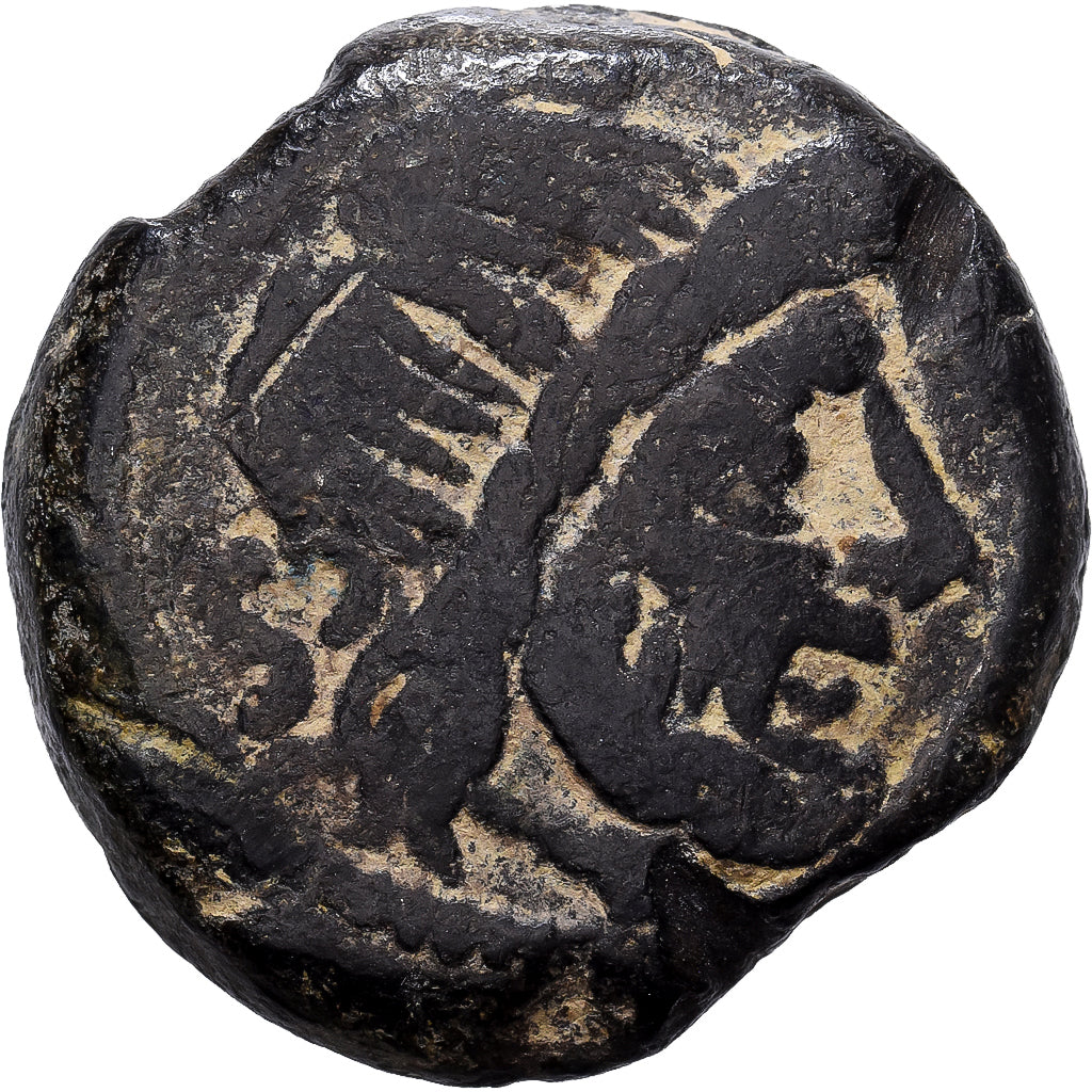 Roman Republic, Semis, 268-260, Rome, Bronze, TB, Crawford:56/3