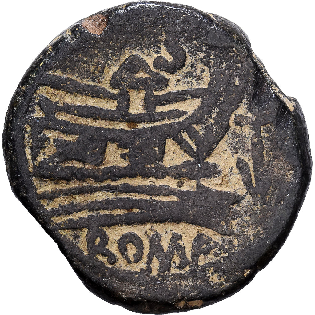 Roman Republic, Semis, 268-260, Rome, Bronze, TB, Crawford:56/3