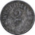 Allemagne, 2 Pfennig, Wert-Marke, Fer, TTB