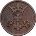Polónia, Stadt Danzig, 1 Pfennig, 1923, EF(40-45), Bronze