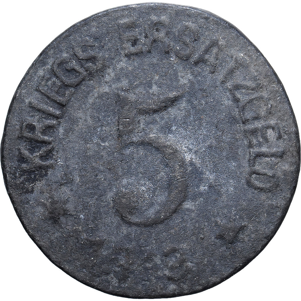 Duitsland, Stadt Crefeld, 5 Pfennig, 1919, FR, Zinc