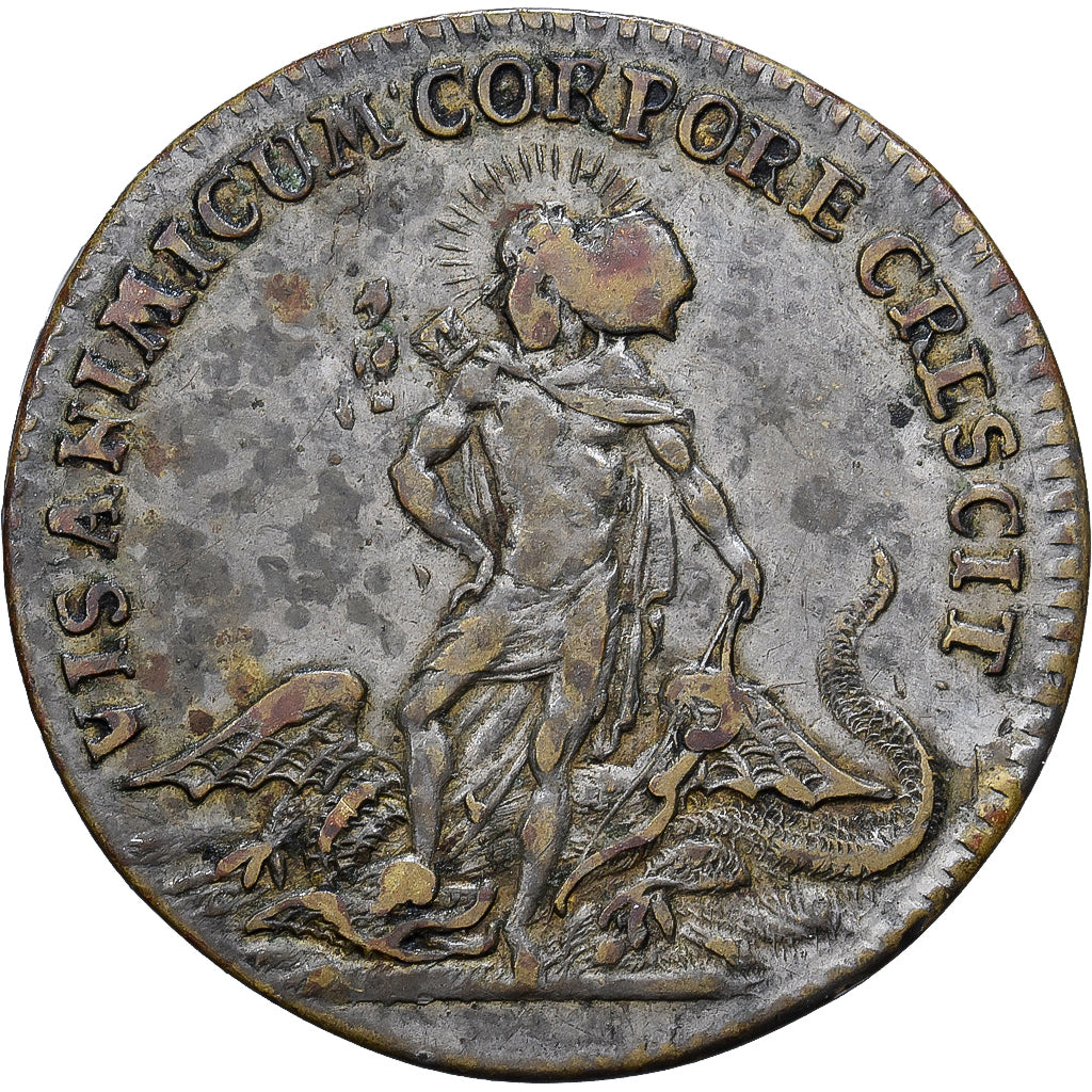 France, Jeton, Louis XV, Laiton, TTB