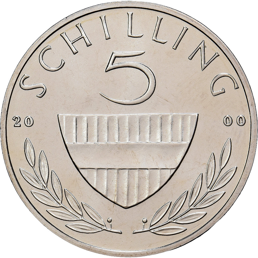 Austria, 5 Schilling, 2000, Vienna, Cupronickel, FDC, KM:2889a