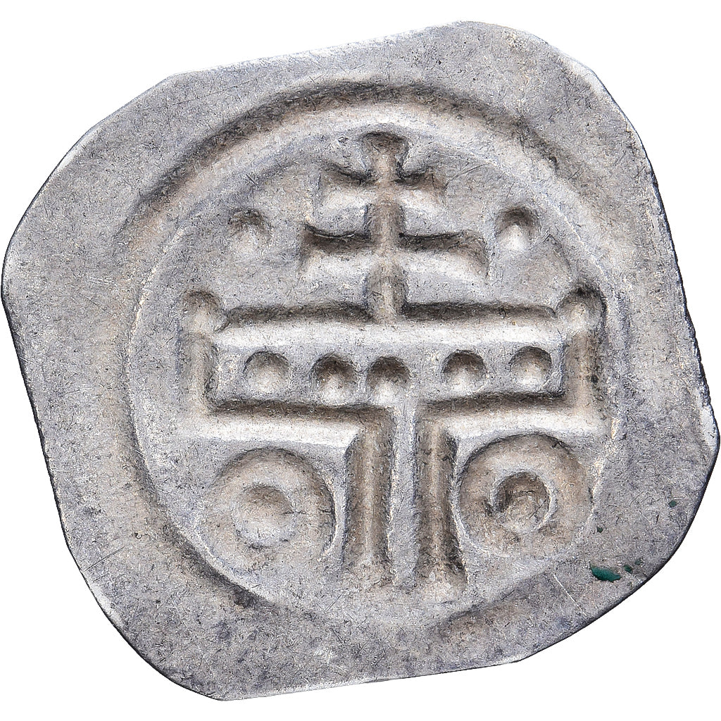 Hongarije, Bela IV, Bracteate, 1235-1270, Zilver, UNC-