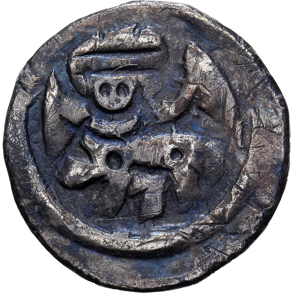 Ungheria, Bela IV, Denarius, 1235-1270, Argento, BB