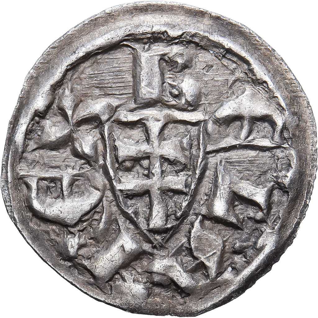Hongarije, Bela IV, Denarius, 1235-1270, Zilver, PR