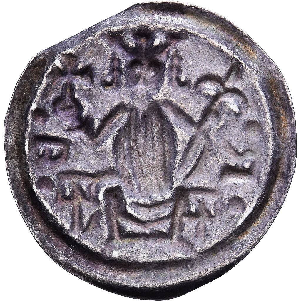 Hungria, Bela IV, Bracteate, 1235-1270, Prata, AU(55-58)