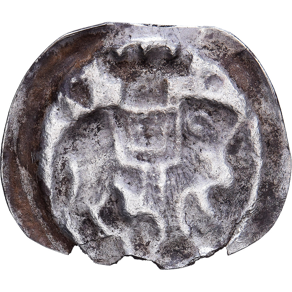 Hungria, Bela IV, Bracteate, 1173-1270, Prata, EF(40-45)