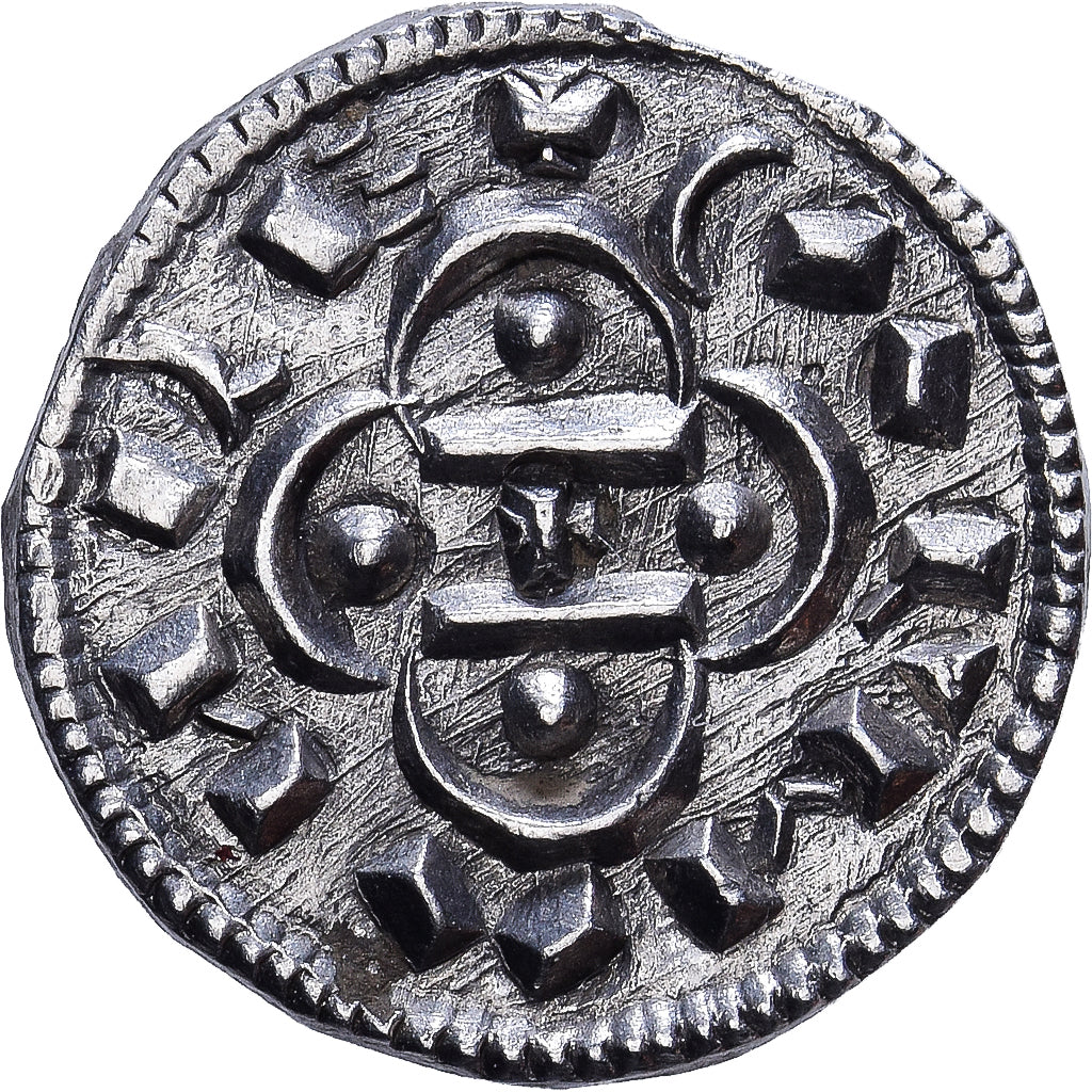 Hongarije, Coloman, Denarius, 1095-1116, Zilver, PR