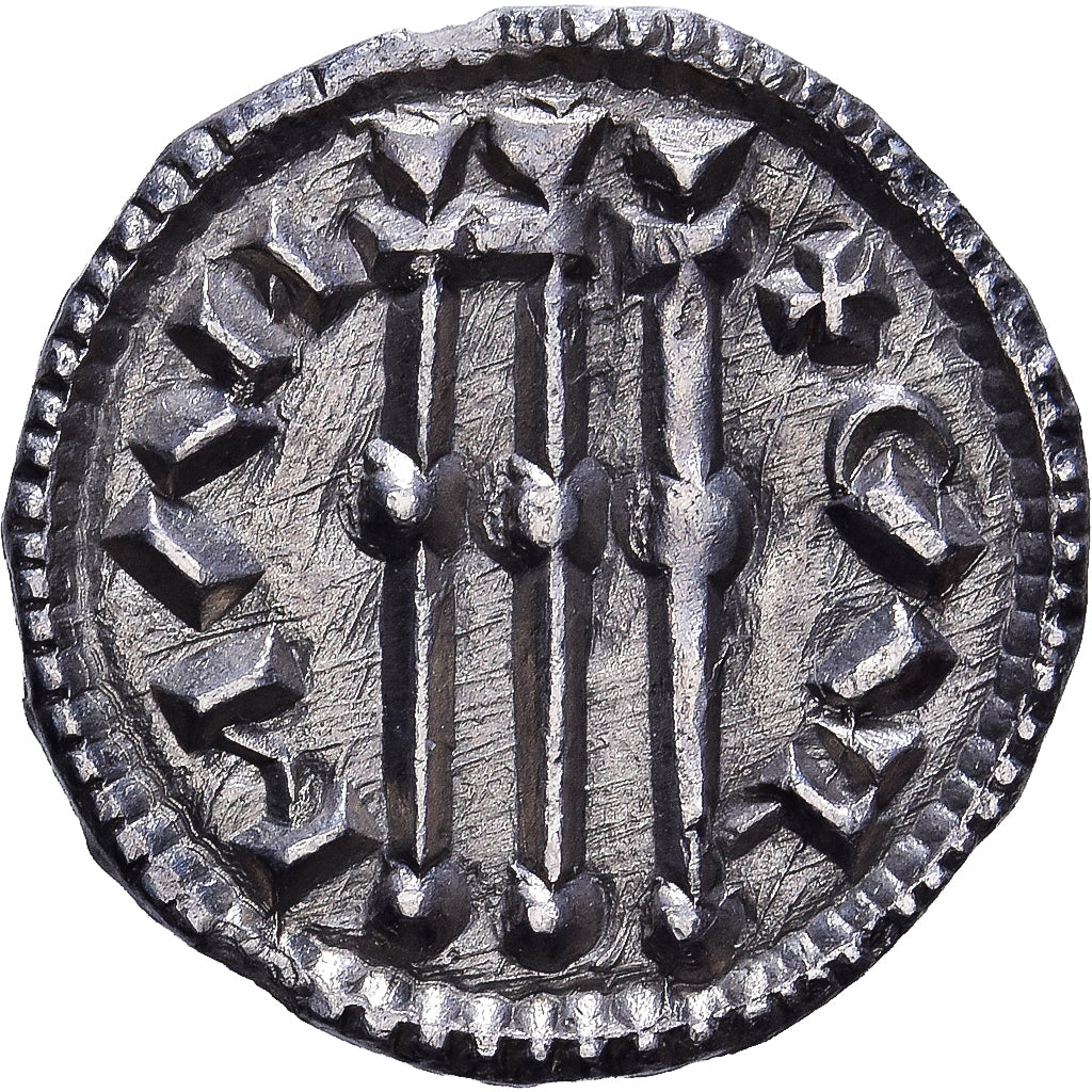 Hongarije, Coloman, Denarius, 1095-1116, Zilver, PR