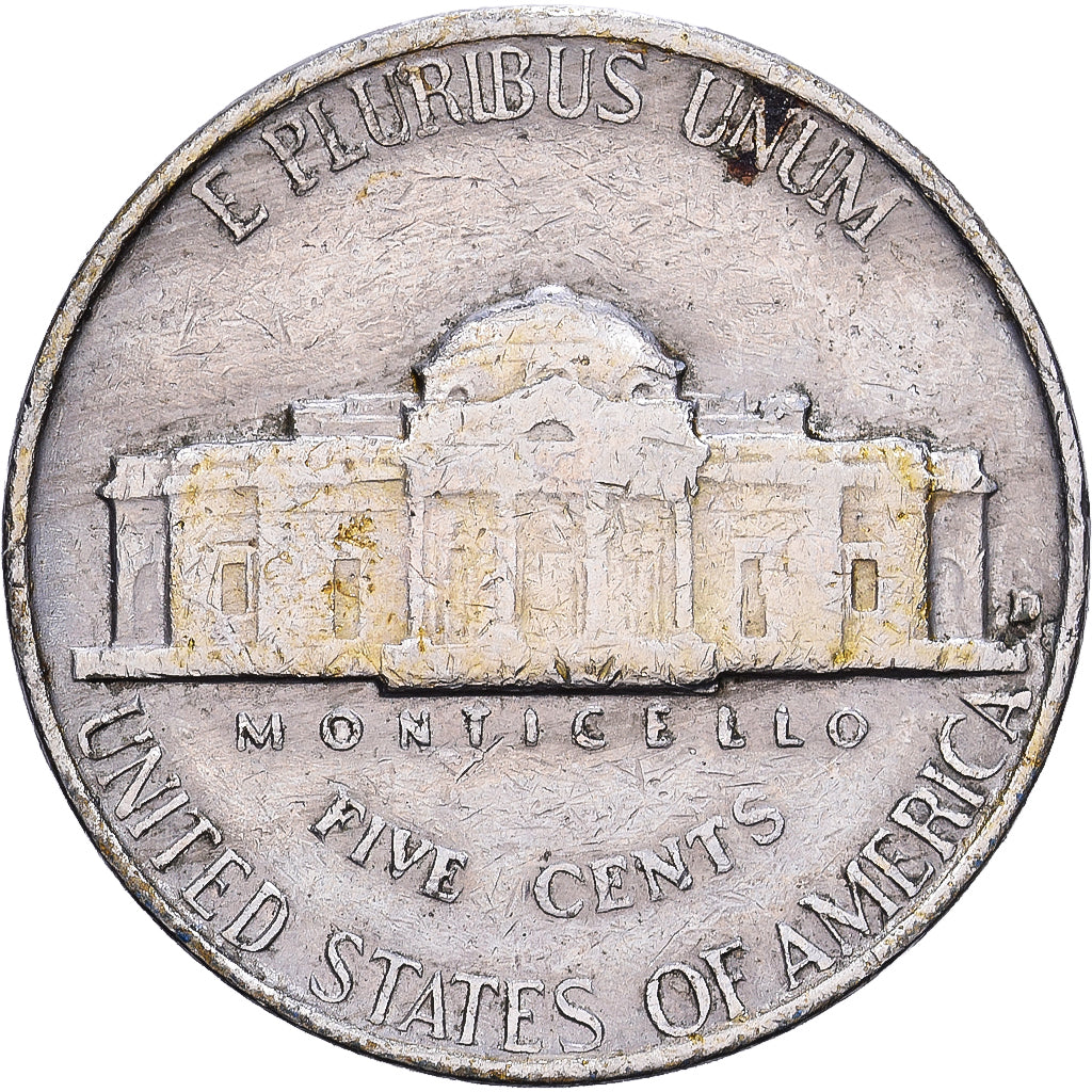 United States, 5 Cents, Jefferson, 1956, Denver, Cupronickel, VF(20-25), KM:192