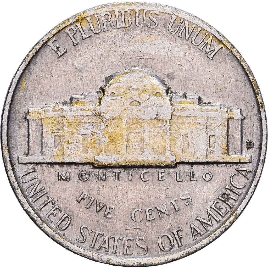 United States, 5 Cents, Jefferson, 1957, Denver, Cupronickel, VF(20-25), KM:192