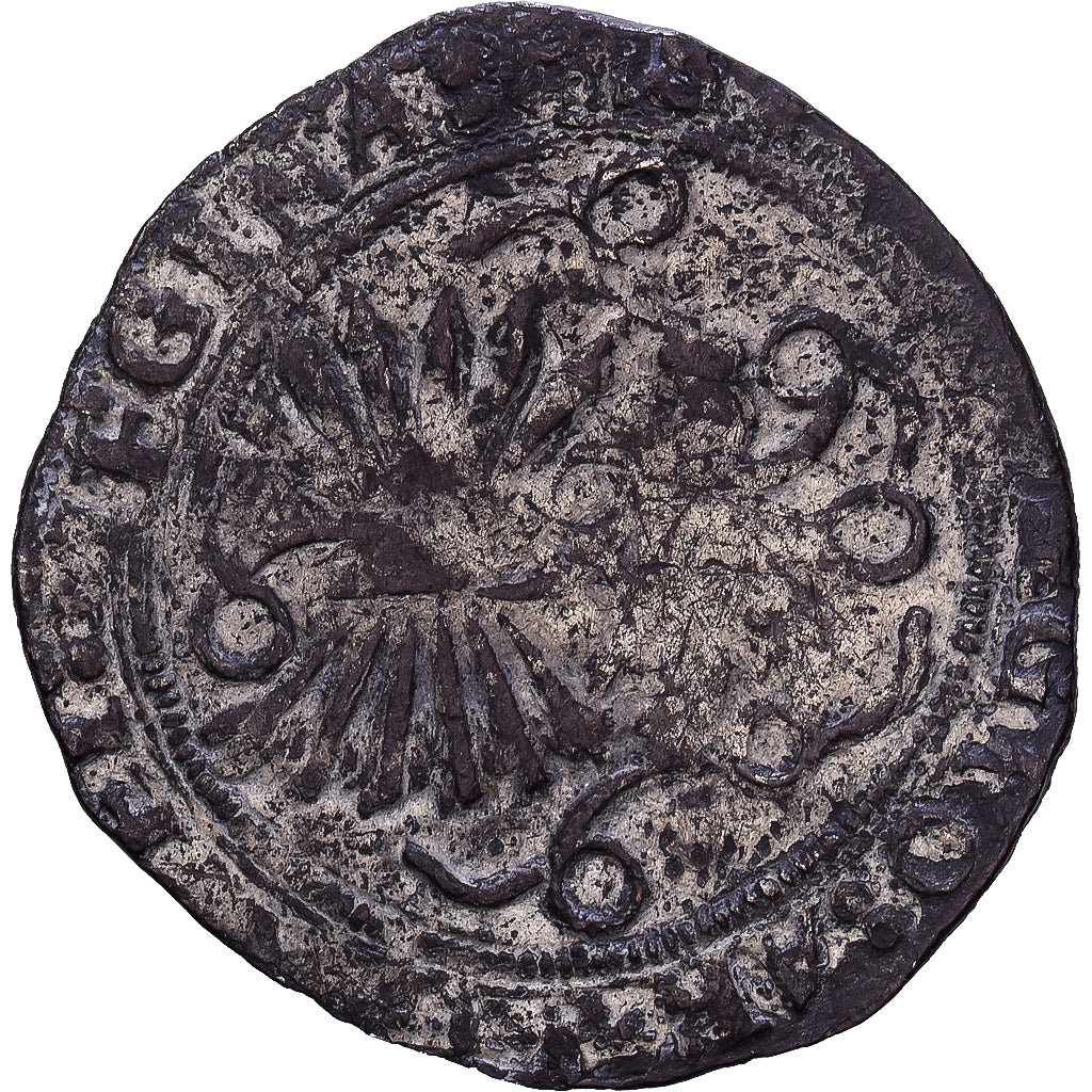 Spain, Ferdinand & Isabella, 1 Réal, 1497-1566, Seville, Silver, VF(30-35)