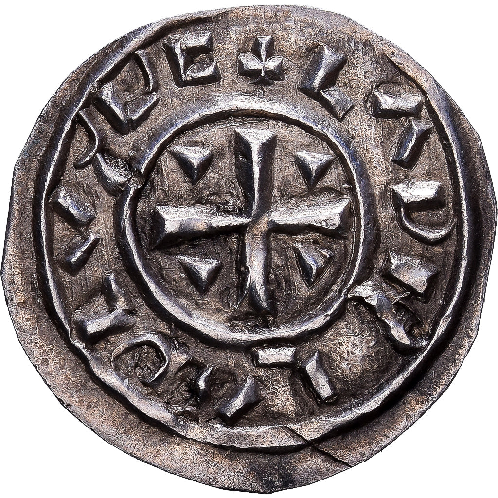 Hungria, Coloman, Denarius, 1095-1116, Prata, AU(55-58)