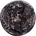 Roman Empire, Tiberius, Denarius, 14-37, Lyon - Lugdunum, Fourrée, Argento, MB
