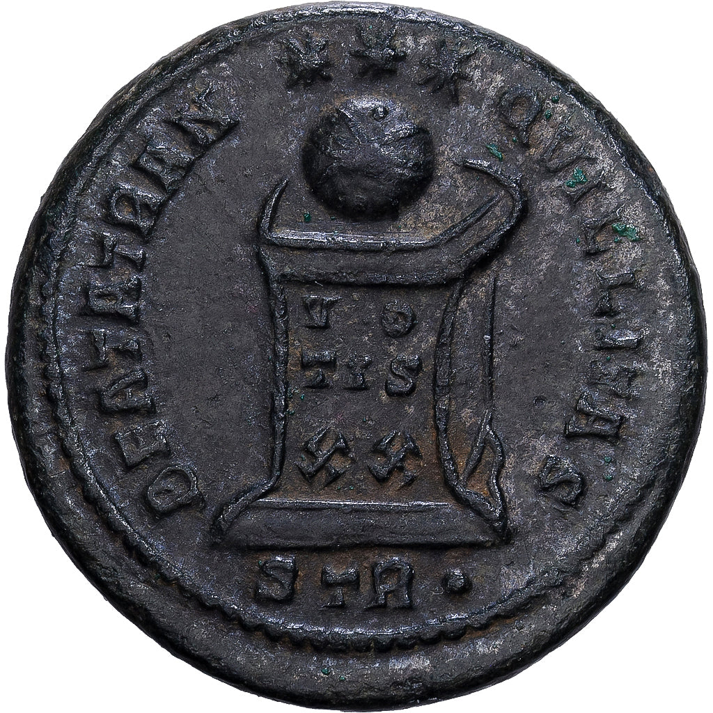 Roman Empire, Constantine I, Follis, 322, Treveri, Bronzo, SPL, RIC:342