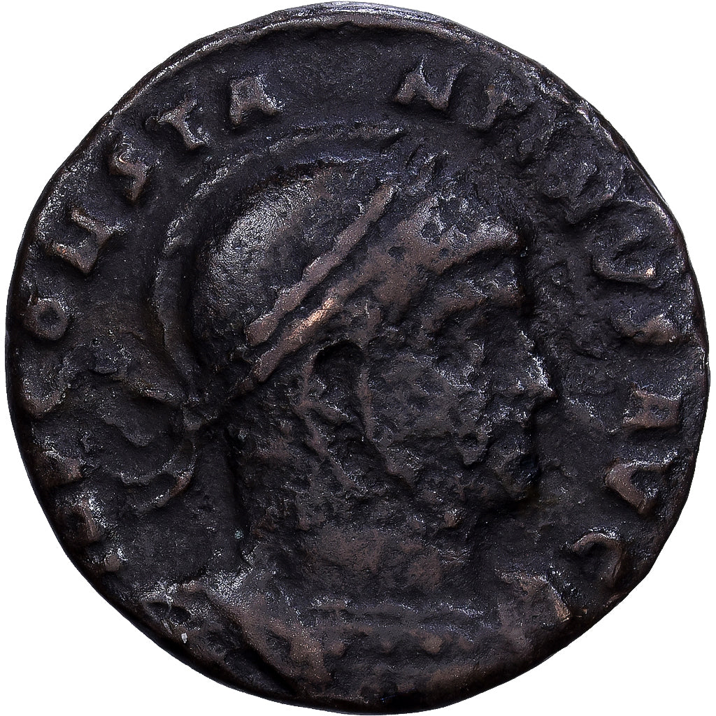 Roman Empire, Constantine I, Follis, 319, Arelate, Bronzo, MB, RIC:194