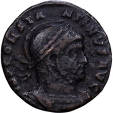 Roman Empire, Constantine I, Follis, 319, Arelate, Bronzo, MB, RIC:194
