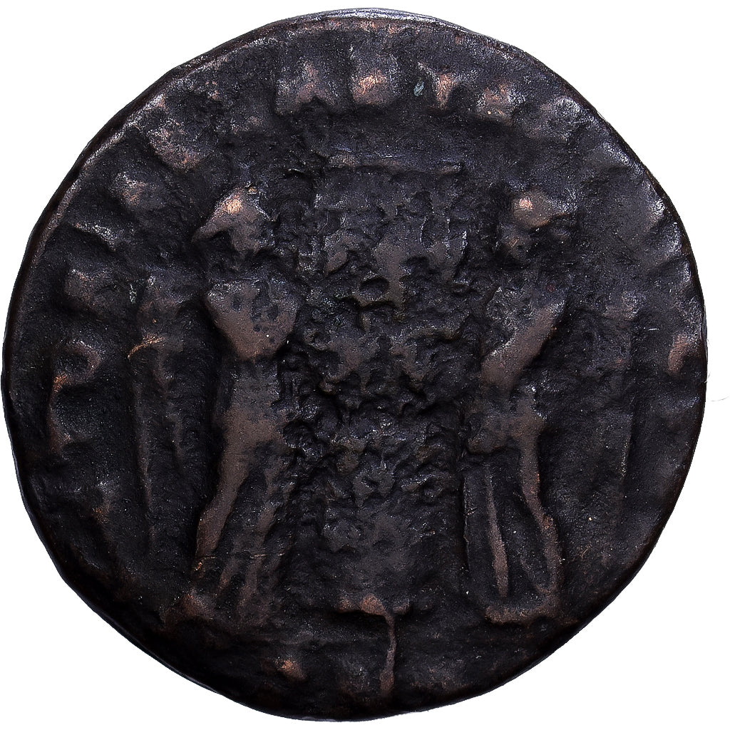Roman Empire, Constantine I, Follis, 319, Arelate, Bronzo, MB, RIC:194