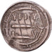 Abbasid Caliphate, al-Mahdi, Dirham, 775-786, al-'Abbasiya, Zilver, FR