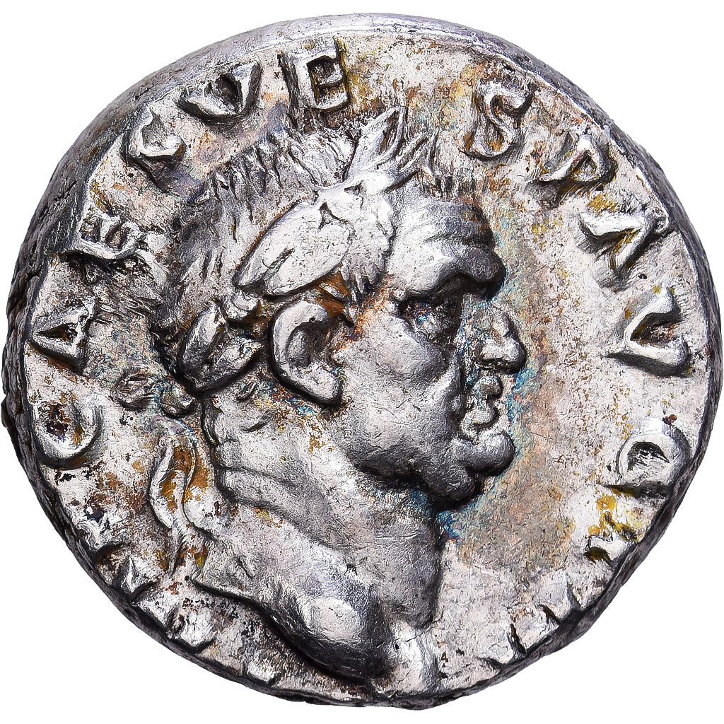 Roman Empire, Vespasian, Denarius, 71, Rome, Silver, EF(40-45), RIC:41