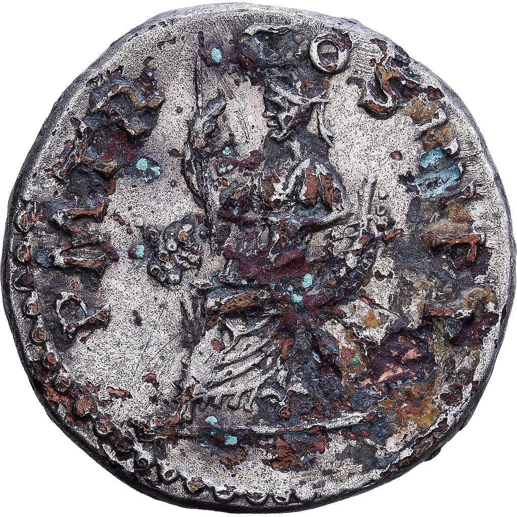 Roman Empire, Trajan, Denarius, 101-102, Rome, Fourrée, Plata, BC+